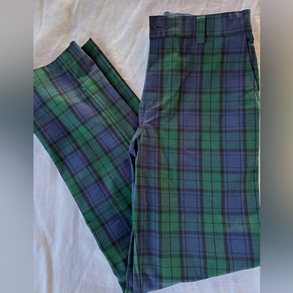 Vineyard Vines Boys size 16 Plaid Breaker Pants